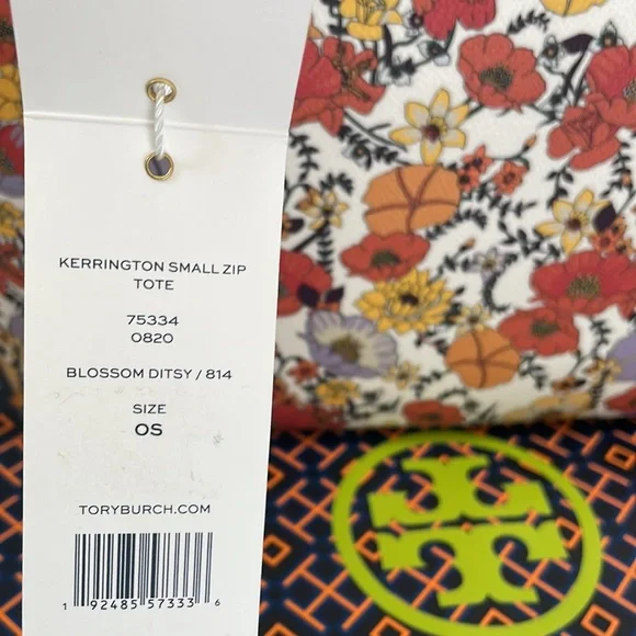 NWT Gorgeous Tory Burch Kerrington Zip Tote. - Picture 9 of 13
